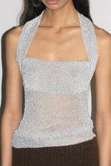 Halter Neck Sleeveless Top | Dress In Beauty