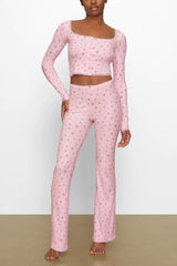 Long Sleeve Lounge Top | Dress In Beauty