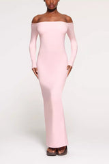 New Vintage Off-The-Shoulder Maxi Dress | Dress In Beauty