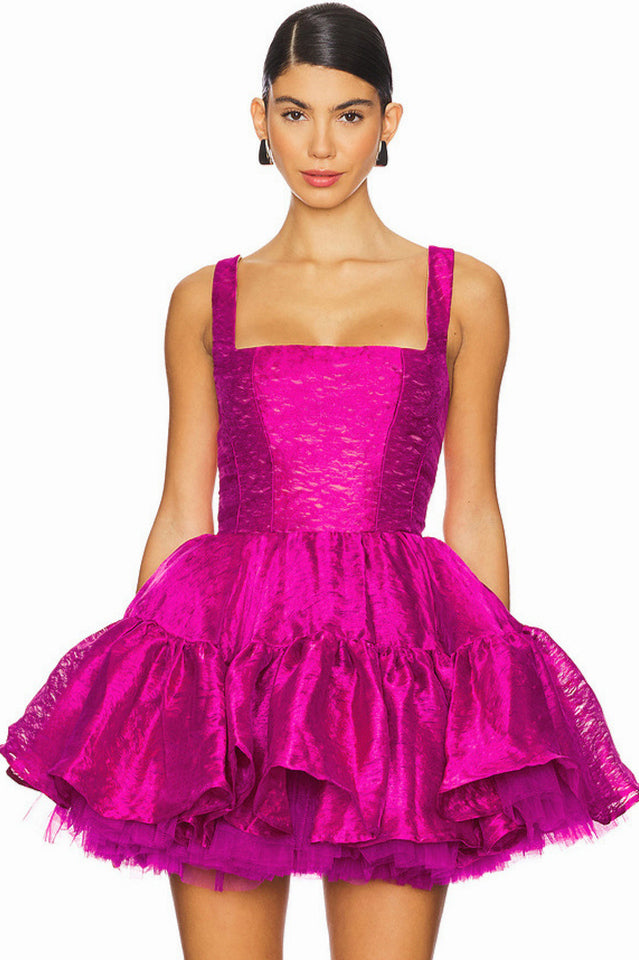 Flowers Print Sundress Tea Dress | Dress In Beauty