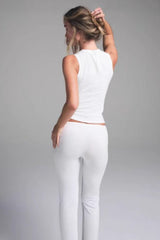 SKIMS Heart Flare Leggings Set | Dress In Beauty