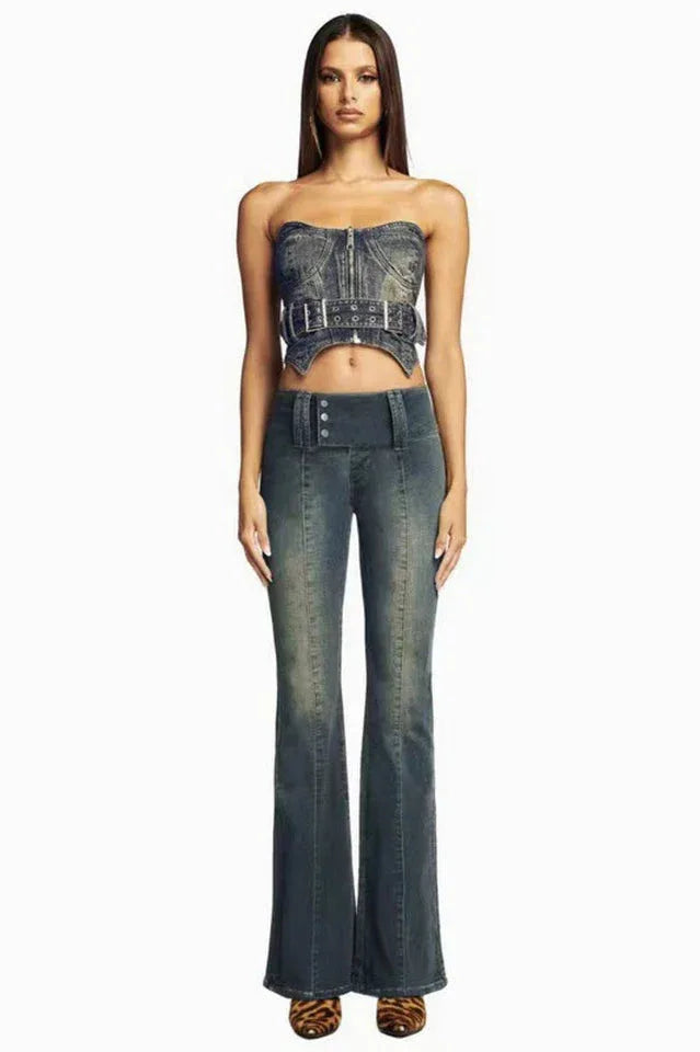Zeyda Top + Pants Set - TEVQA