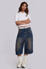 Bronx Jumbo Fit Denim Jorts | Dress In Beauty