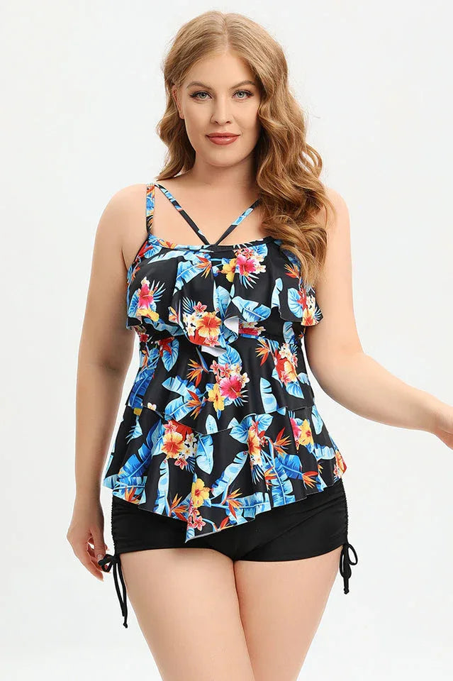 Plus size tankini swimsuit - View 11 | TEVQA