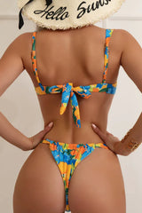Two-piece swimsuit with underwire support and sweetheart neckline - View 6 | TEVQA