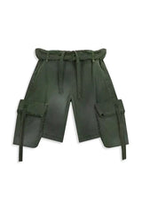 OPEN YY Rolled Waist Cargo Shorts | Dress In Beauty