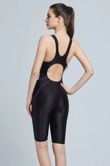 One piece athletic swimsuit - View 6 | TEVQA