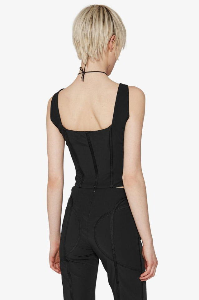 Black Lara Corset Top | Dress In Beauty