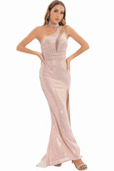 Micah Sequined Gown - TEVQA