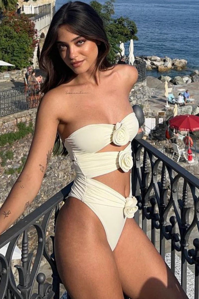 Aerie Ribbed Triple Knot One Piece Swimsuit | Dress In Beauty