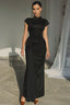 Tea Bodied Maxi Dress - TEVQA