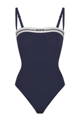 Logo Straight Neck Bodysuit | Dress In Beauty