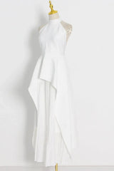 Victoria Layered Halter Gown Set - TEVQA