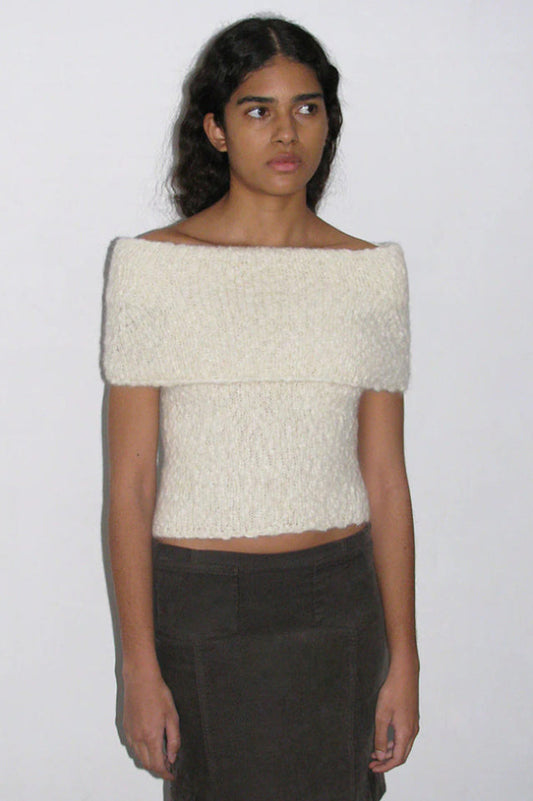 Paloma Wool Off-White Groenlandia Top | Dress In Beauty