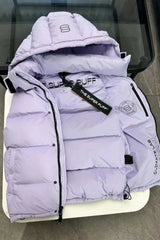 Cropped Puffer Vest with Matte Finish - View 18 | TEVQA