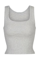 Cotton Rib Tank | Dress In Beauty