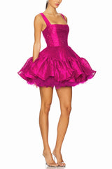 Flowers Print Sundress Tea Dress | Dress In Beauty