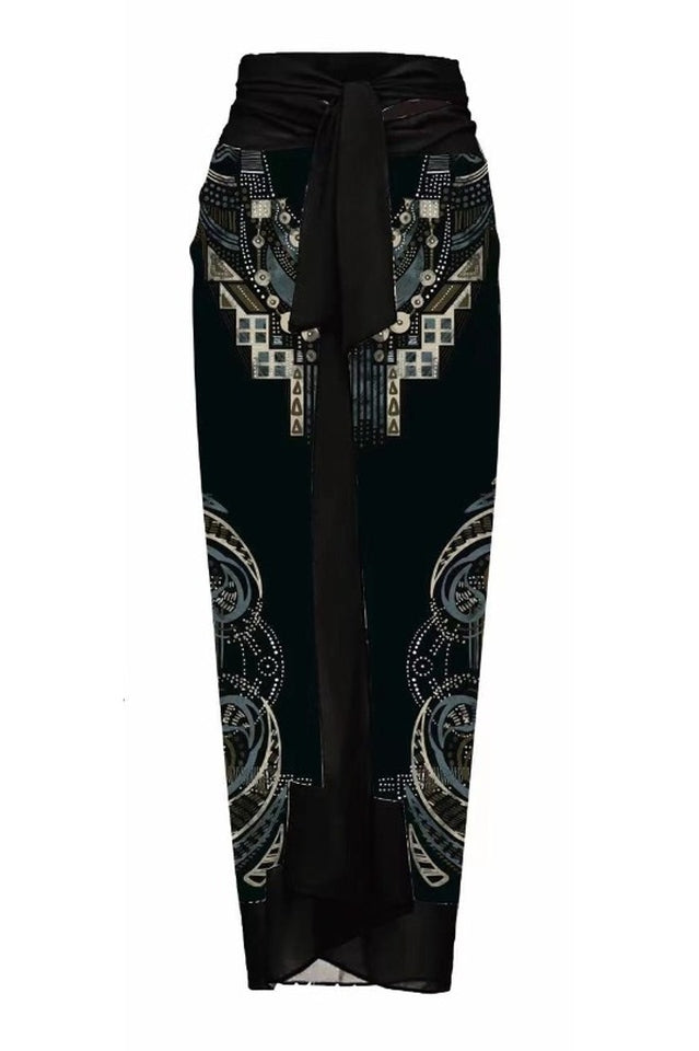 3D Flower One Piece Swimsuit & Skirt Set | Dress In Beauty