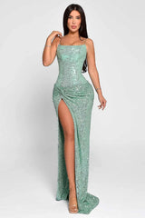 Haya Sequin Corset Maxi Dress | Dress In Beauty