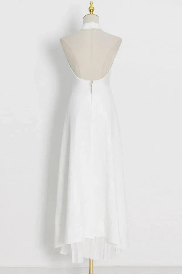Victoria Layered Halter Gown Set - TEVQA