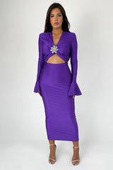 Monique Front Cut Out Maxi Dress | Dress In Beauty