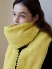 Plush Whipstitch Scarf - View 10 | TEVQA