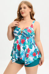 (L-5XL) Plus Size Tankini Swimsuit | Dress In Beauty
