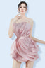 Anna Spaghetti Ruffle Dress - TEVQA