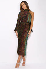 One-Shoulder Slit Bodycon Dress | Dress In Beauty