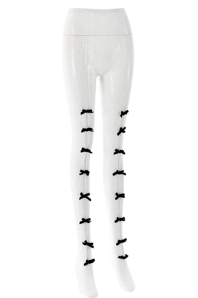 Next Level Sweetheart Lace Tights - TEVQA