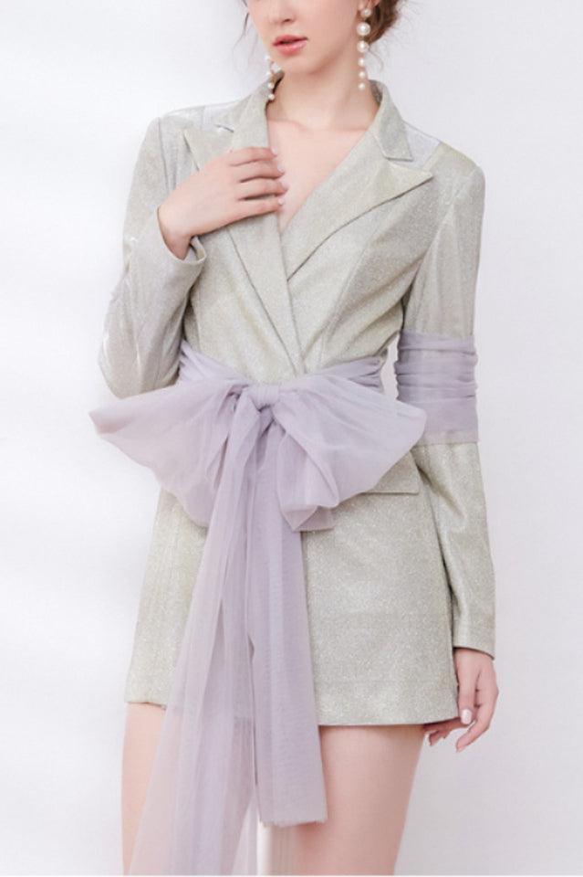 The Nightingale Long Sleeve Blazer | Dress In Beauty