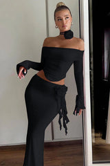 Deema Maxi Skirt Set - TEVQA