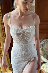 Lace Corset Maxi Dress | Dress In Beauty