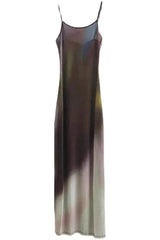 Digital floral print maxi dress - View 17 | TEVQA