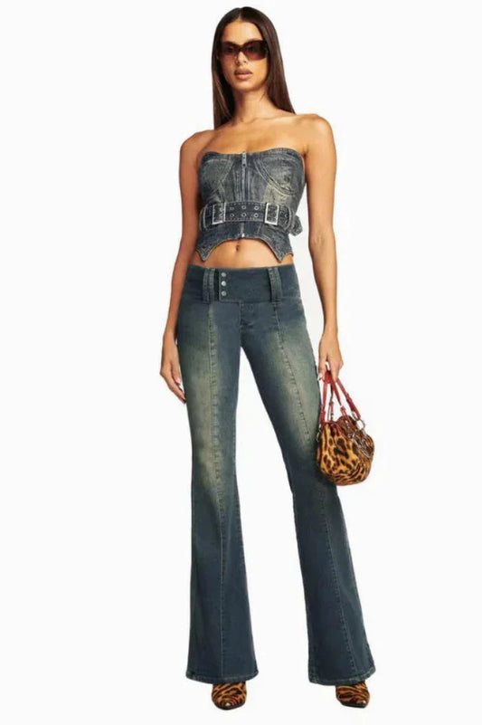 Zeyda Top + Pants Set - TEVQA