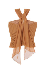 Gray Ruched Camisole | Dress In Beauty