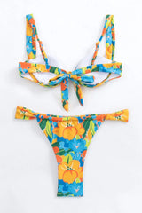 Two-piece swimsuit with underwire support and sweetheart neckline - View 8 | TEVQA