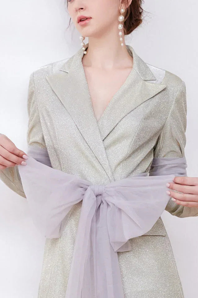 The Nightingale Long Sleeve Blazer - TEVQA