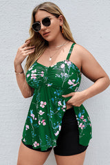 Floral Print Swim Dress With Shorts | Dress In Beauty