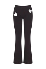 SKIMS Heart Flare Leggings Set | Dress In Beauty