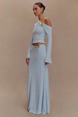 Ainsley Asymmetrical Maxi Skirt | Dress In Beauty