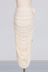 Laure Ruched Skirt Set - View 7 | TEVQA