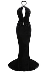 Jessica Halter Neck Cut Out Maxi Dress | Dress In Beauty