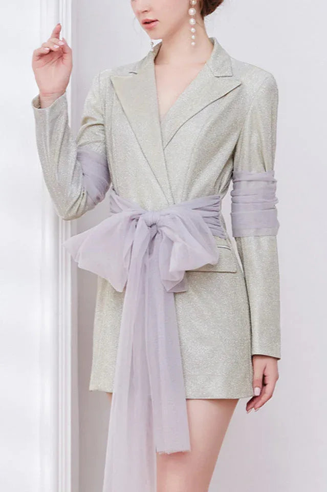 The Nightingale Long Sleeve Blazer - TEVQA