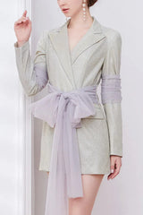 The Nightingale Long Sleeve Blazer - TEVQA