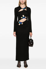 Circular Mood Stone Long Sleeve Dress | Dress In Beauty