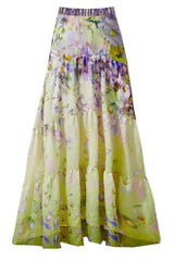 Floral applique maxi dress - View 7 | TEVQA