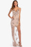 Backless Sequin Party Maxi Dress - TEVQA