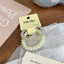 Ditsy floral spiral hair tie in pastel color - View 8 | TEVQA