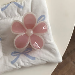 3D Plumeria Flower Hair Claw Clip - View 8 | TEVQA